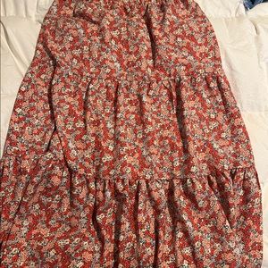 Floral skirt